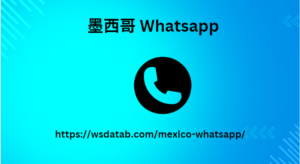 墨西哥 Whatsapp